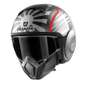 Shark Street Drak Zarco Mat Malaysia Gp L Anthracite / Silver / Red