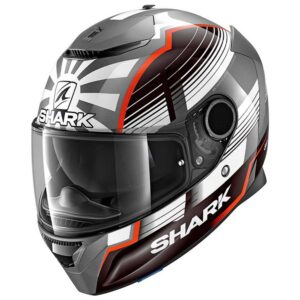 Shark Spartan 1.2 Zarco Malaysia Gp L Anthracite / White / Red