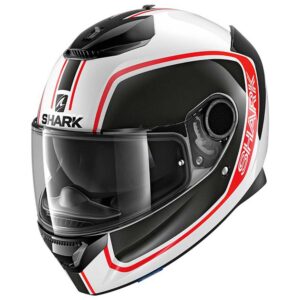 Shark Spartan 1.2 Priona L White / Black / red