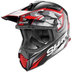 Shark Varial Tixier S Black / Glitter Red