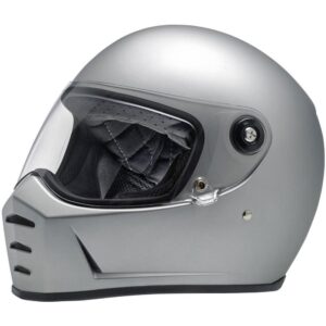 Biltwell Lane Splitter S Flat Silver