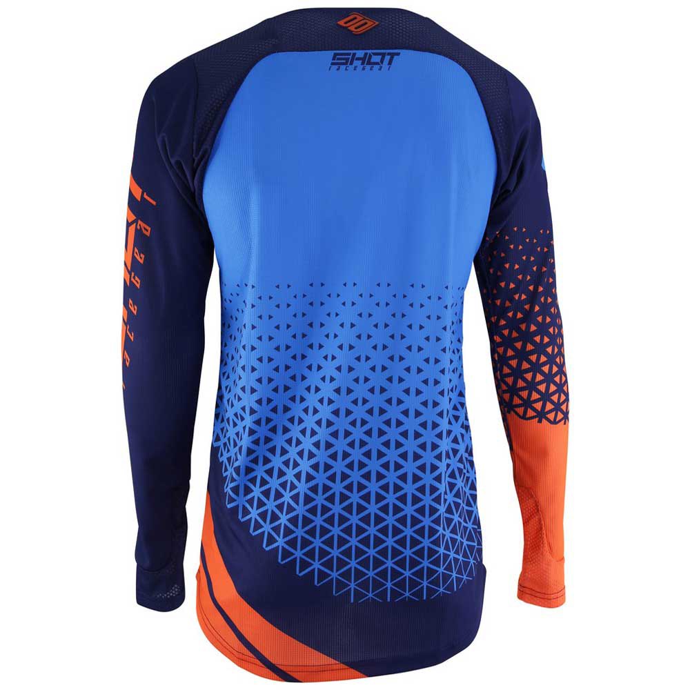 Shot Delta L Blue / Neon Orange / Navy - Imagen 2