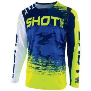Shot Counter L Blue / Neon Yellow / White