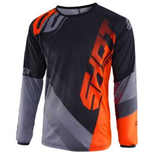 Shot Ultimate 10-11 Years Black / Neon Orange / Grey
