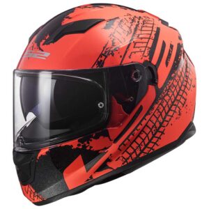 Ls2 Ff320 Stream Evo M Lava / Fluo Orange / Black