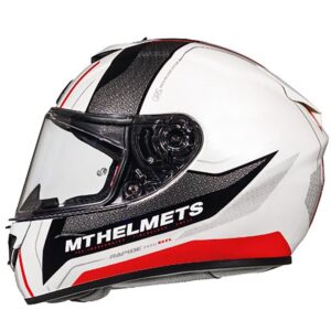 Mt Helmets Rapide Duel M Gloss Pearl / Red