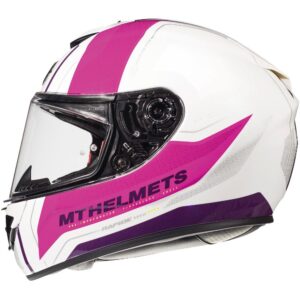 Mt Helmets Rapide Duel L White / Pink