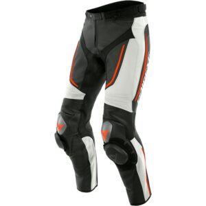 Dainese Alpha Perforated 46 White / Black / Fluo Red