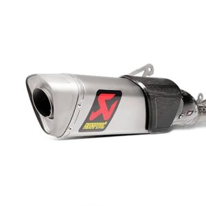 Akrapovic Replacement Muffler M-ap00606t One Size Silver / Black