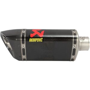 Akrapovic Muffler Titanium Ap00502c One Size Black