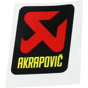 Akrapovic Sticker H/r Al 57 x 60 mm