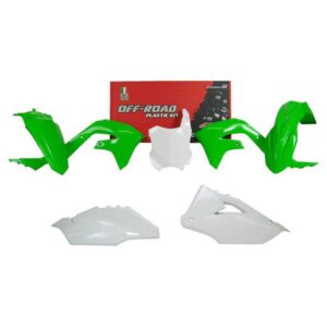 Rtech Plastics Kit Kawasaki Kx 450 F 2019 One Size Green / White