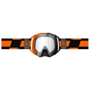 Mt Helmets Mx Evo Stripes One Size Black / Orange