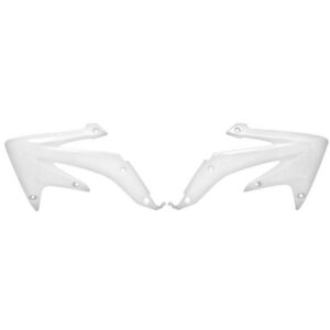 Rtech Radiator Shrouds Honda Crf 450x 2008-2017 White
