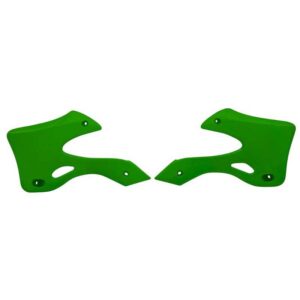 Rtech Radiator Shrouds Kawasaki Kx 125/kx 250 1999-2002 Green