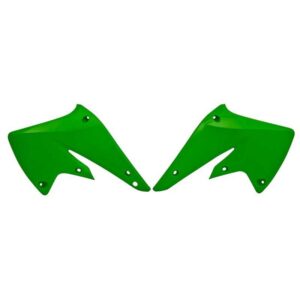 Rtech Radiator Shrouds Kawasaki Kx 250f 2004-2005 Green