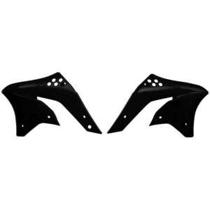 Rtech Radiator Shrouds Kawasaki Kx 250f 2006-2008 Black