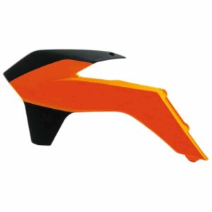 Rtech Radiator Shrouds Ktm Exc/exc-f/sx/sx-f 2013-2016 Orange / Black