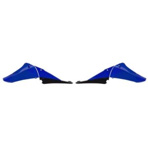 Rtech Radiator Upper Scoops Yamaha Yz 450f 2010-2013 Blue / Black