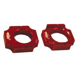 Geco Axle Blocks Honda Crf 2002-2017 Red