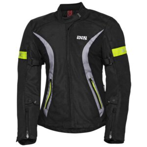 Ixs 5/8 St Sports Jacket L Black / Anthracite / Neon Yellow