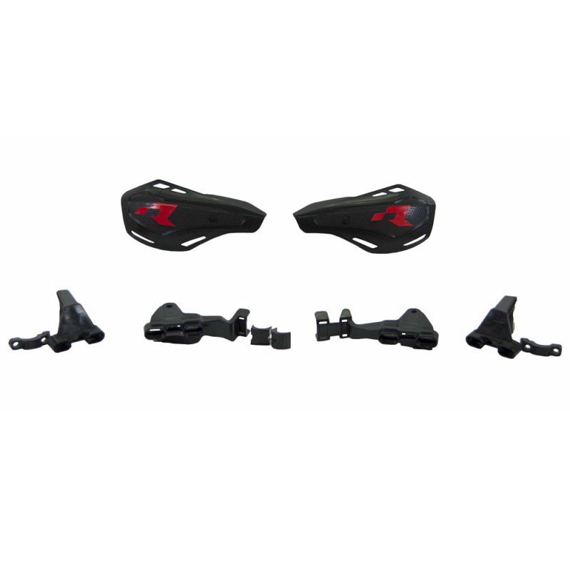 Rtech Hp1 Handguards With Mounting Kit One Size Black - Imagen 2