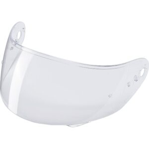 Nexo Fiberglass/carbon Travel Ii Visor Pinlock Prepared One Size Clear