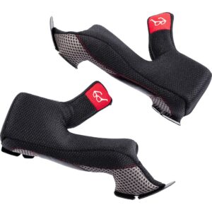 Nexo Mx Line Enduro Ii Cheek Pads L Black