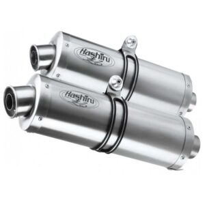 Hashiru Exhaust St05 Oval Suzuki Gsf 1200 Bandit/s 2001-2003 One Size Silver