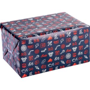 Polo Wrapping Paper 70x200 Cm One Size Blue / Red / White