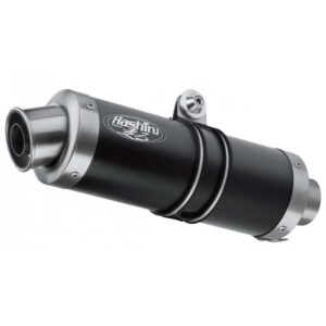 Hashiru Exhaust St05 Round Suzuki Gsf/gsx 1250 One Size Black