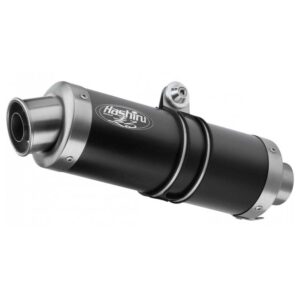Hashiru Exhaust St05 Round Yamaha Fz 1/fazer One Size Black