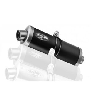 Hashiru Exhaust St05 Oval Small Suzuki Sv 650/x 2016 One Size Black