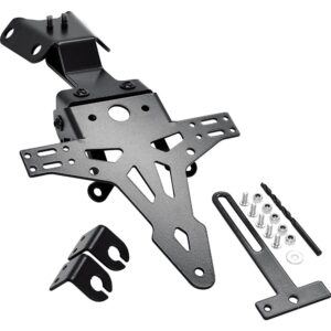 Hashiru License Plate Holder Ducati Hypermotard 796/1100 One Size Black