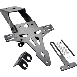 Hashiru License Plate Holder Kawasaki Z 1000/sx 2010-2013 One Size Black