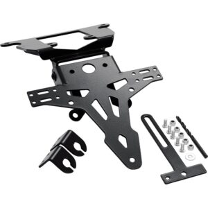 Hashiru License Plate Holder Kawasaki Z 750/1000 2007-2012 One Size Black