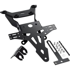 Hashiru License Plate Holder Suzuki Sv 650 2016- One Size Black