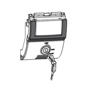 Shad Sh48 Premium Locking Mechanism One Size Dark Grey