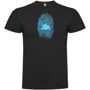 Kruskis Motorbiker Fingerprint L Black