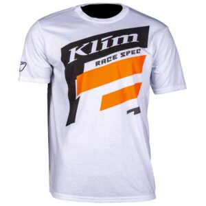 Klim Race Spec L White / Strike Orange