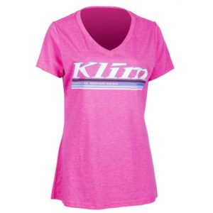 Klim Kute V Neck M Pink Frost / Grey