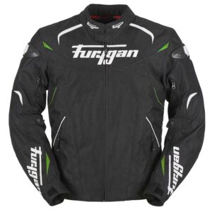 Furygan Narval L Black / White / Green