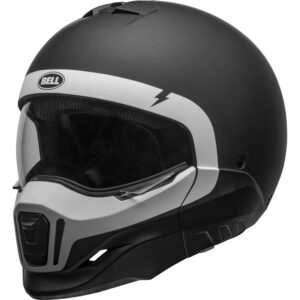 Bell Broozer L Cranium Matte Black / White