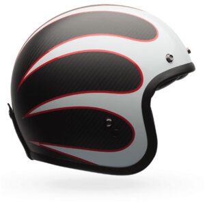 Bell Custom 500 Carbon L ACE Cafe Tonup Black / White / Red