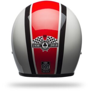 Bell Custom 500 Se S ACE Stadium Silver / Red / Black
