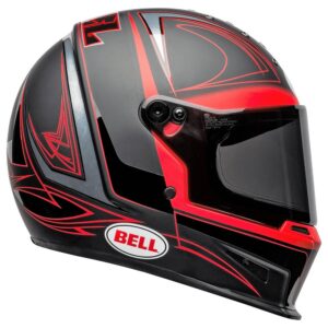 Bell Eliminator M-L Hart Luck Matte / Gloss Black / Red / White