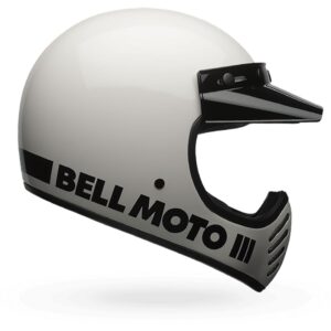 Bell Moto-3 XS Classic Gloss White