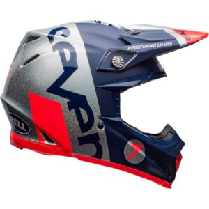 Bell Moto-9 Flex S Seven Galaxy Navy / Silver