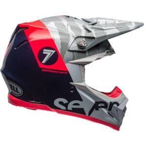 Bell Moto-9 Flex XL Seven Zone Gloss Navy / Coral