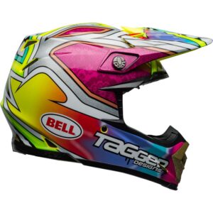 Bell Moto-9 Flex XL Tagger Mayhem Green / Black / White